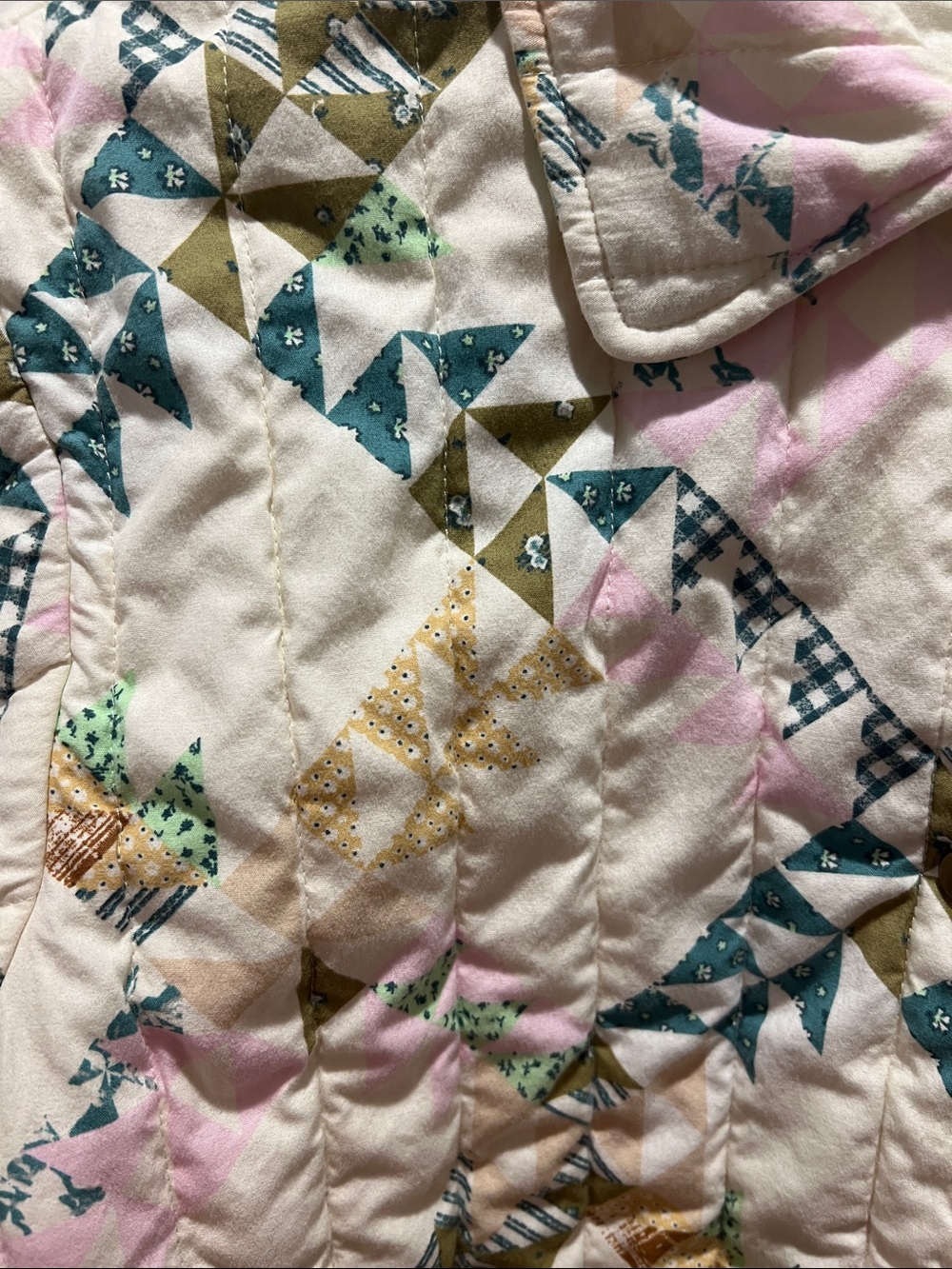 Universal Thread Quilted Cream Jacket - Picture 4 of 4